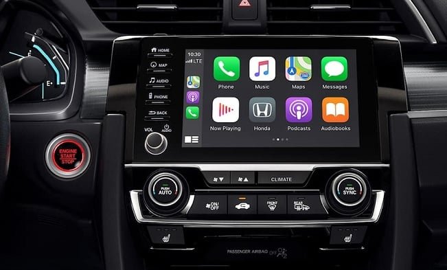 honda civic apple carplay not working