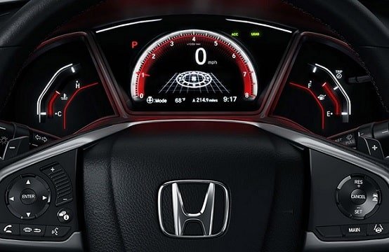 honda civic odometer not working